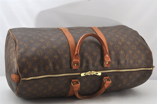 Authentic Louis Vuitton Monogram Keepall 55 Travel Boston Bag Old Model LV 5472K