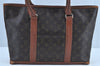 Auth Louis Vuitton Monogram Sac Weekend PM Vintage Tote Bag M42425 LV Junk 5473E