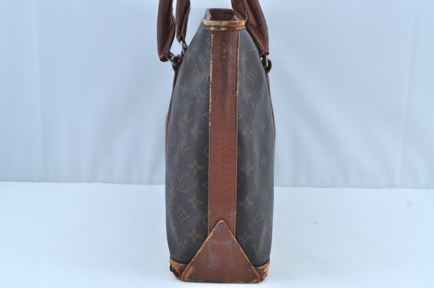 Auth Louis Vuitton Monogram Sac Weekend PM Vintage Tote Bag M42425 LV Junk 5473E