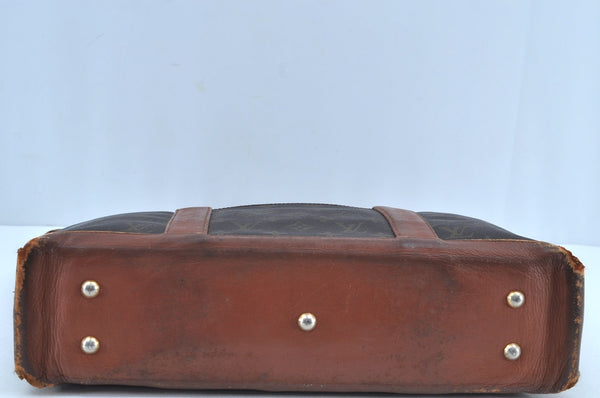 Auth Louis Vuitton Monogram Sac Weekend PM Vintage Tote Bag M42425 LV Junk 5473E