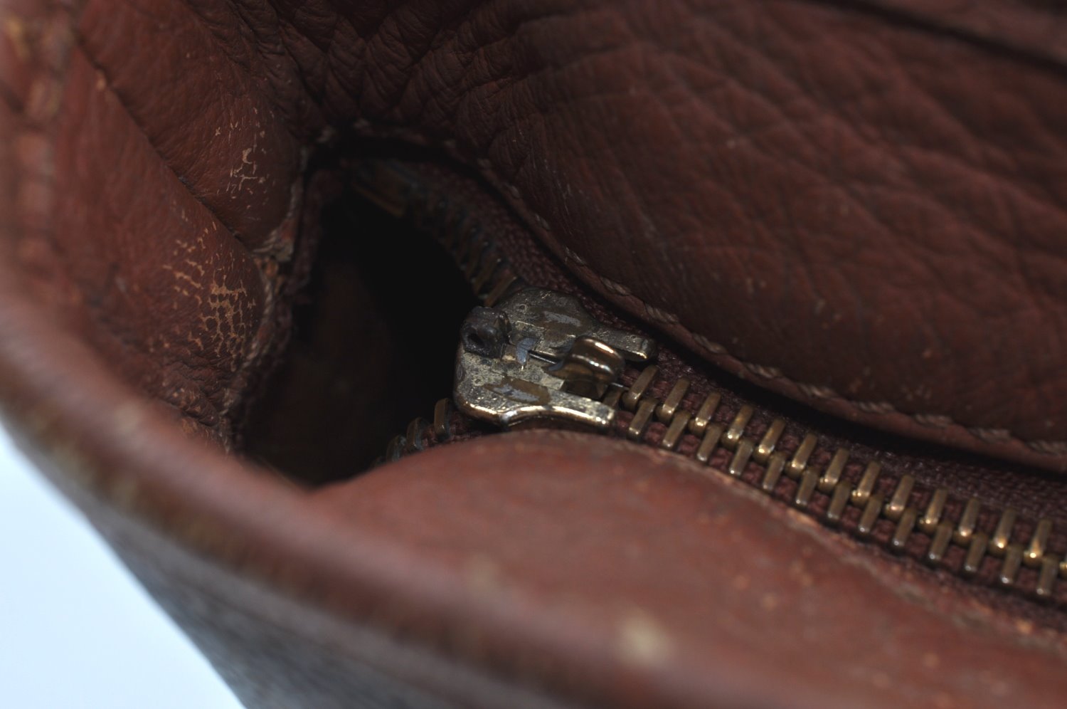 Auth Louis Vuitton Monogram Sac Weekend PM Vintage Tote Bag M42425 LV Junk 5473E