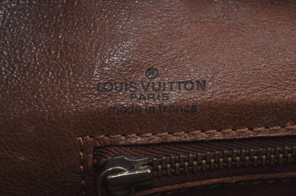 Auth Louis Vuitton Monogram Sac Weekend PM Vintage Tote Bag M42425 LV Junk 5473E