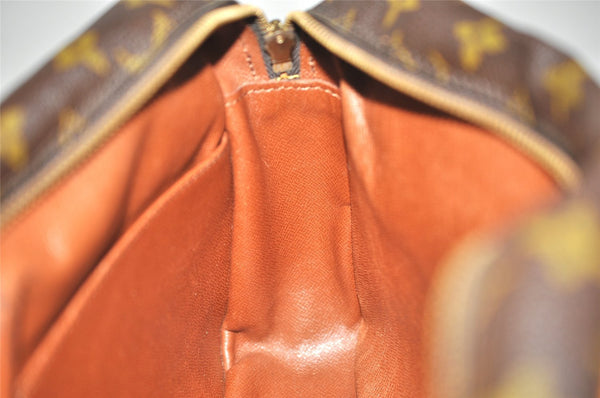 Authentic Louis Vuitton Monogram Compiegne 28 Clutch Hand Bag M51845 LV 5474K