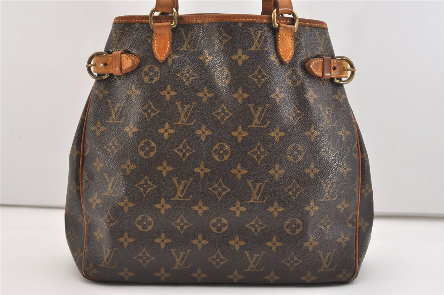 Authentic Louis Vuitton Monogram Batignolles Vertical Tote Bag M51153 LV 5478J