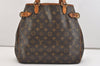 Authentic Louis Vuitton Monogram Batignolles Vertical Tote Bag M51153 LV 5478J