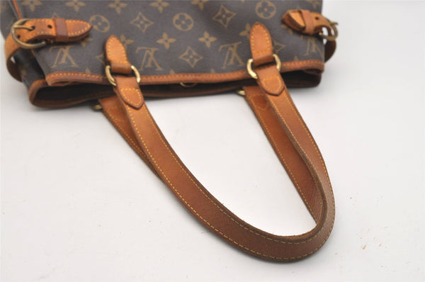 Authentic Louis Vuitton Monogram Batignolles Vertical Tote Bag M51153 LV 5478J