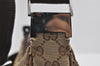 Authentic GUCCI Shoulder Cross Body Bag GG Canvas Leather 122790 Brown 5479I