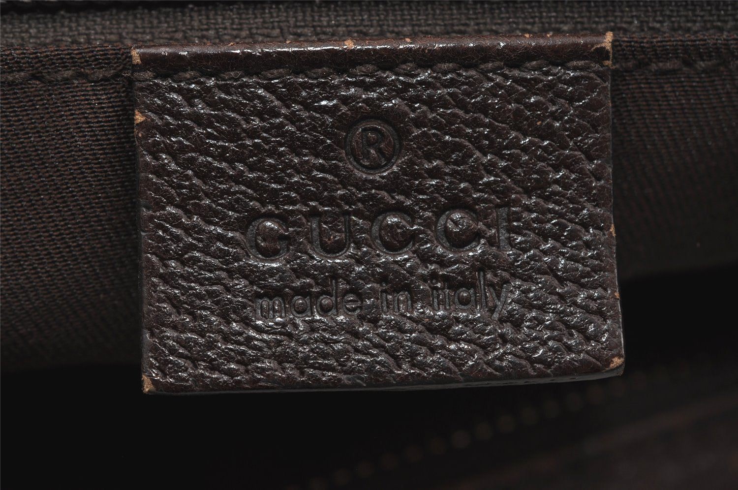 Authentic GUCCI Shoulder Cross Body Bag GG Canvas Leather 122790 Brown 5479I