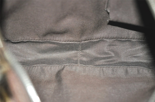 Authentic GUCCI Shoulder Cross Body Bag GG Canvas Leather 122790 Brown 5479I