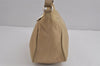 Authentic PRADA Nylon Tessuto Saffiano Leather Shoulder Hand Bag Beige 5480J