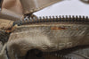 Authentic PRADA Nylon Tessuto Saffiano Leather Shoulder Hand Bag Beige 5480J