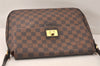 Authentic Louis Vuitton Damier Besace Roseberry Shoulder Bag N41178 LV 5480K