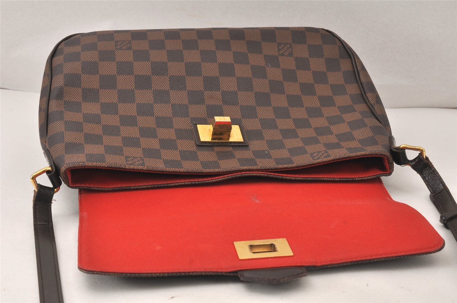 Authentic Louis Vuitton Damier Besace Roseberry Shoulder Bag N41178 LV 5480K