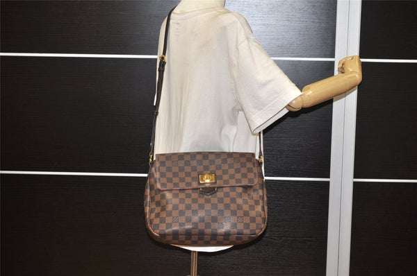 Authentic Louis Vuitton Damier Besace Roseberry Shoulder Bag N41178 LV 5480K