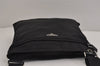 Authentic PRADA Nylon Tessuto Leather Shoulder Cross Body Bag Purse Black 5481J