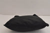 Authentic PRADA Nylon Tessuto Leather Shoulder Cross Body Bag Purse Black 5481J