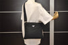 Authentic PRADA Nylon Tessuto Leather Shoulder Cross Body Bag Purse Black 5481J
