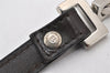 Authentic FENDI Vintage Leather Shoulder Strap 47.6" Brown 5481K