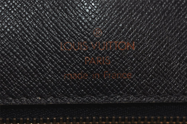 Authentic Louis Vuitton Epi Porte Documents Voyage Briefcase M54474 Green  5482I