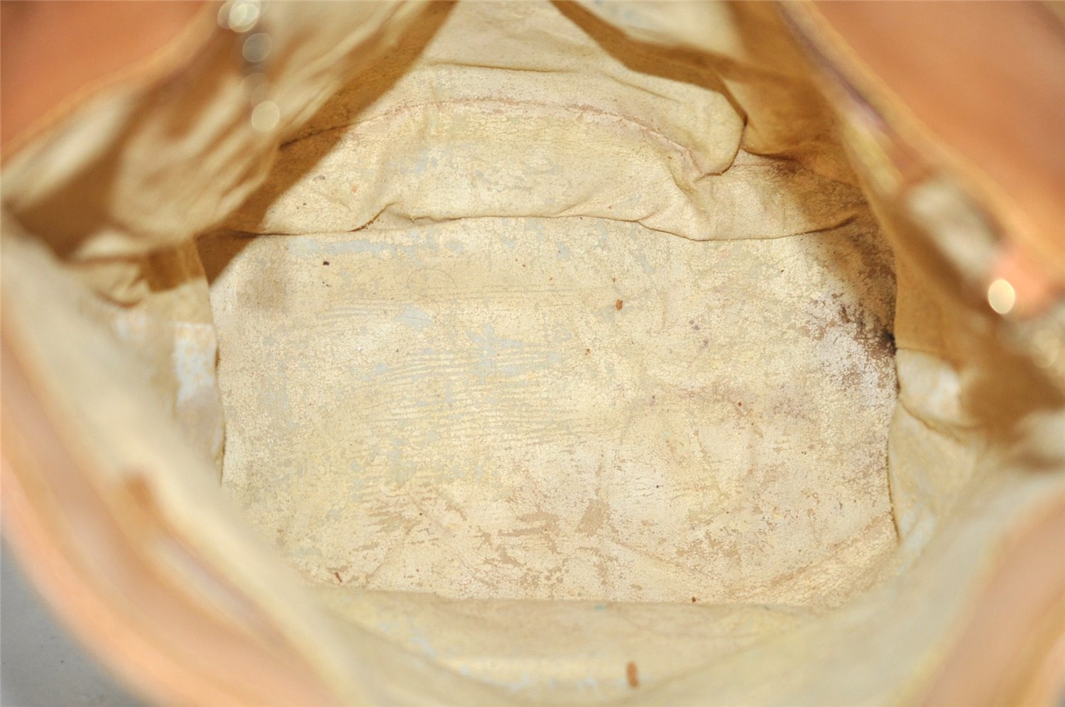 Authentic Louis Vuitton Monogram Bucket GM Shoulder Bag Old Model Junk 5483I