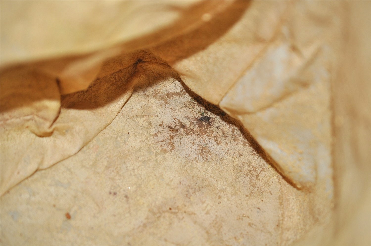 Authentic Louis Vuitton Monogram Bucket GM Shoulder Bag Old Model Junk 5483I