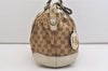 Authentic GUCCI Sukey 2Way Tote Bag GG Canvas Leather 247902 Brown 5483J