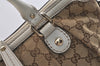 Authentic GUCCI Sukey 2Way Tote Bag GG Canvas Leather 247902 Brown 5483J