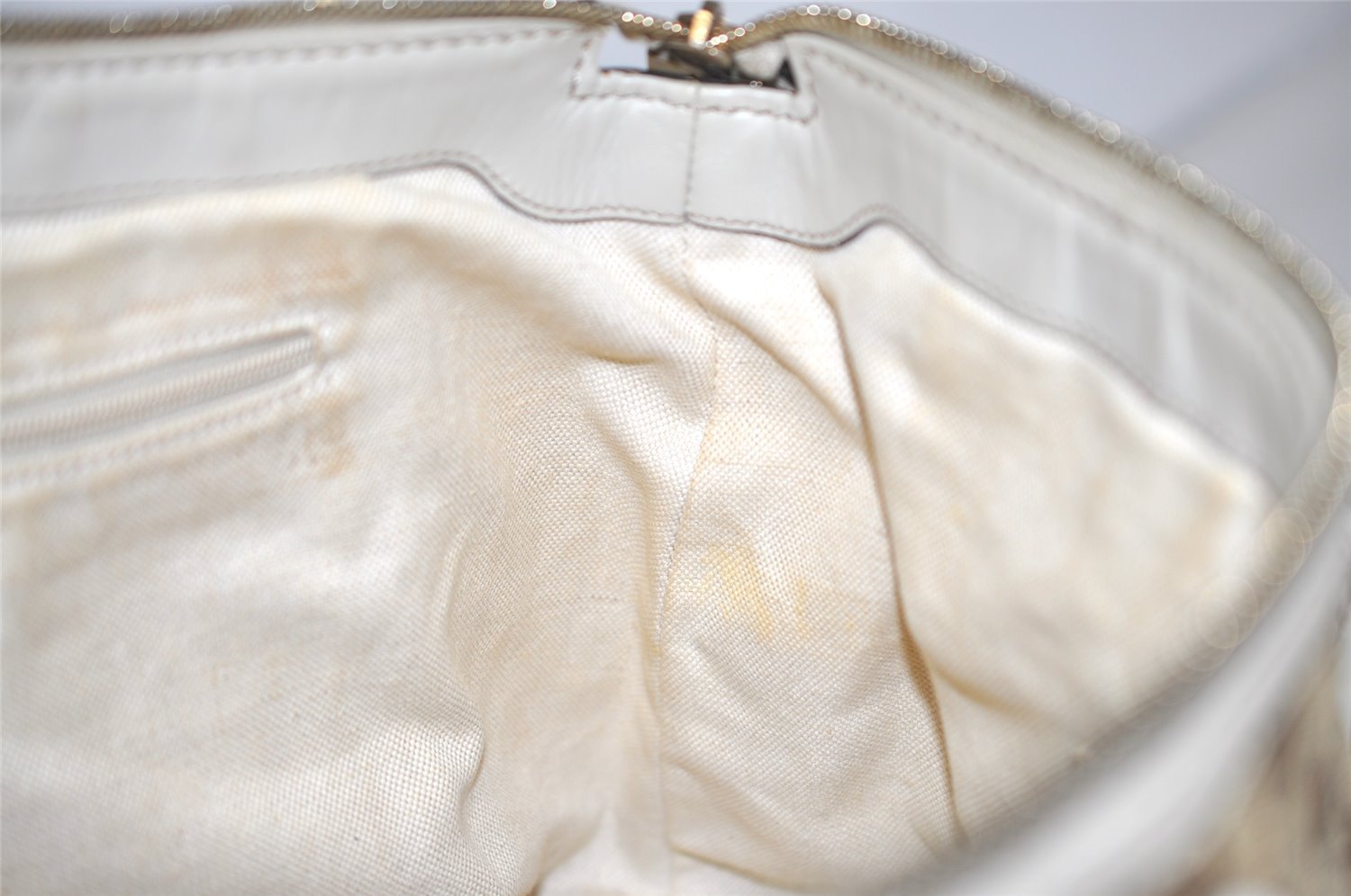 Authentic GUCCI Sukey 2Way Tote Bag GG Canvas Leather 247902 Brown 5483J