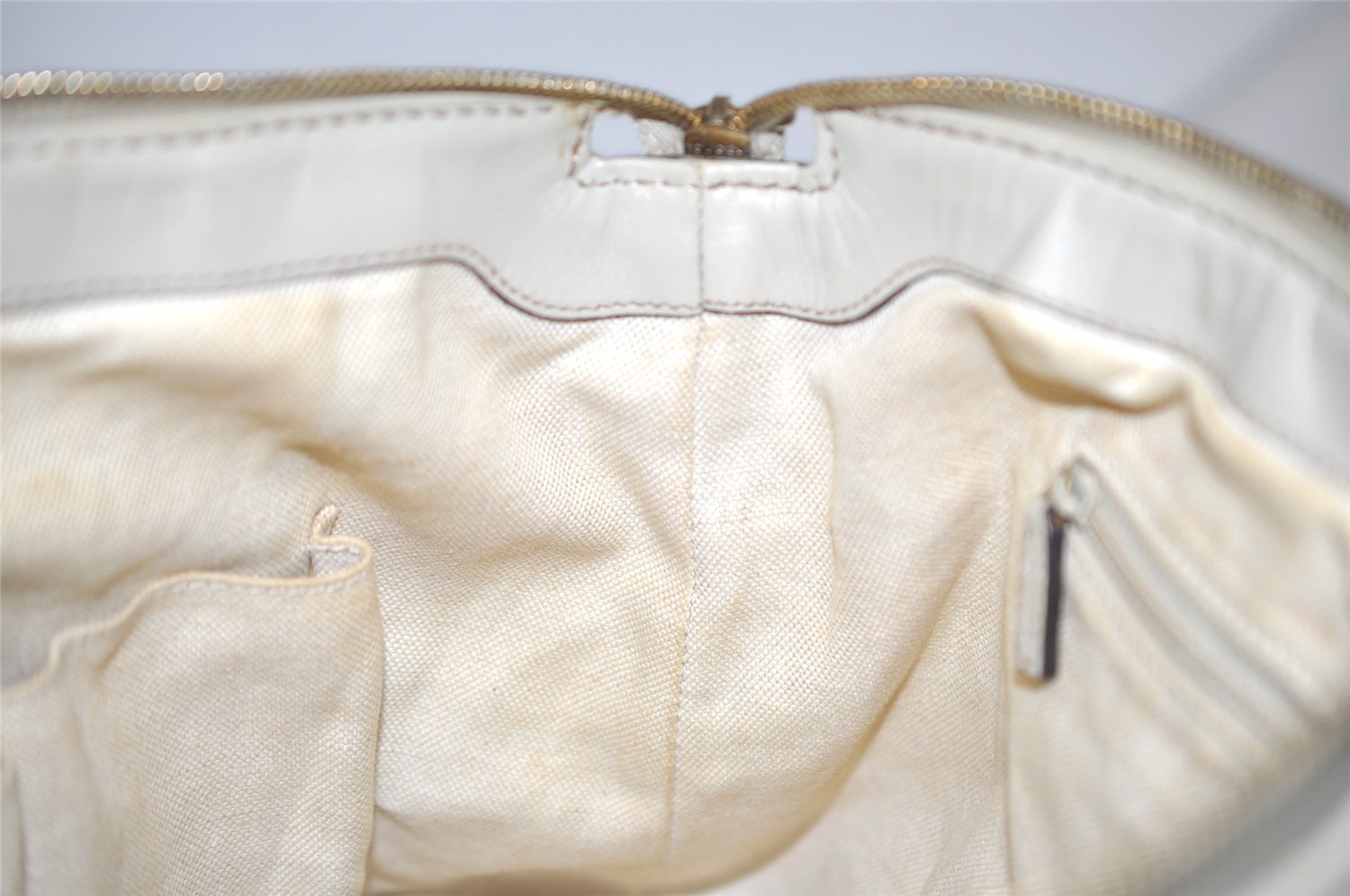 Authentic GUCCI Sukey 2Way Tote Bag GG Canvas Leather 247902 Brown 5483J