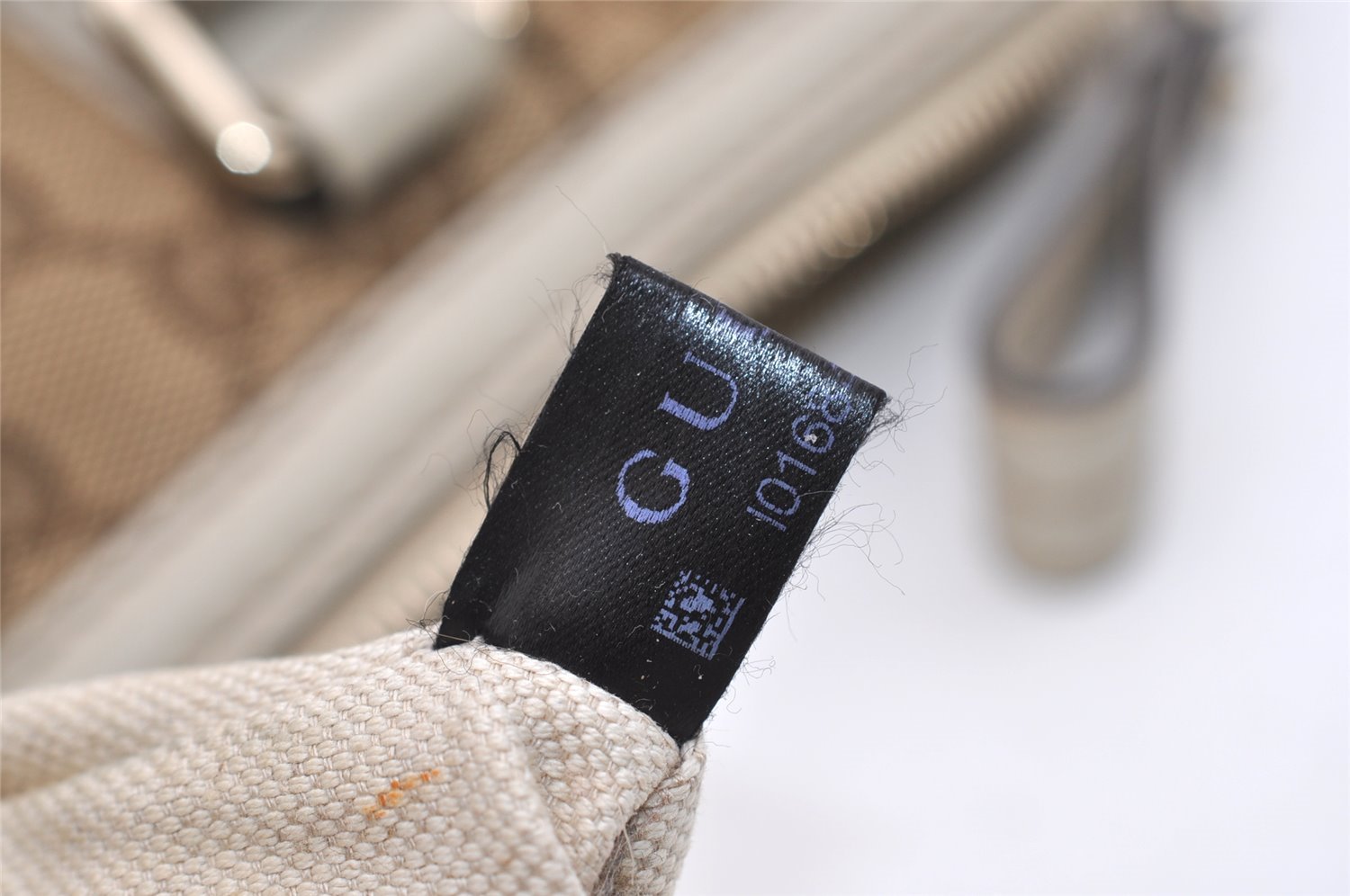 Authentic GUCCI Sukey 2Way Tote Bag GG Canvas Leather 247902 Brown 5483J