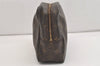 Auth Louis Vuitton Monogram Trousse Toilette 28 Clutch Hand Bag M47522 LV 5484J