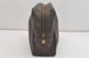 Auth Louis Vuitton Monogram Trousse Toilette 28 Clutch Hand Bag M47522 LV 5484J