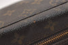Auth Louis Vuitton Monogram Trousse Toilette 28 Clutch Hand Bag M47522 LV 5484J