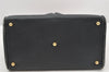 Authentic GUCCI Bamboo 2Way Hand Shoulder Bag Purse Leather Green Junk 5484K