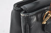 Authentic GUCCI Bamboo 2Way Hand Shoulder Bag Purse Leather Green Junk 5484K