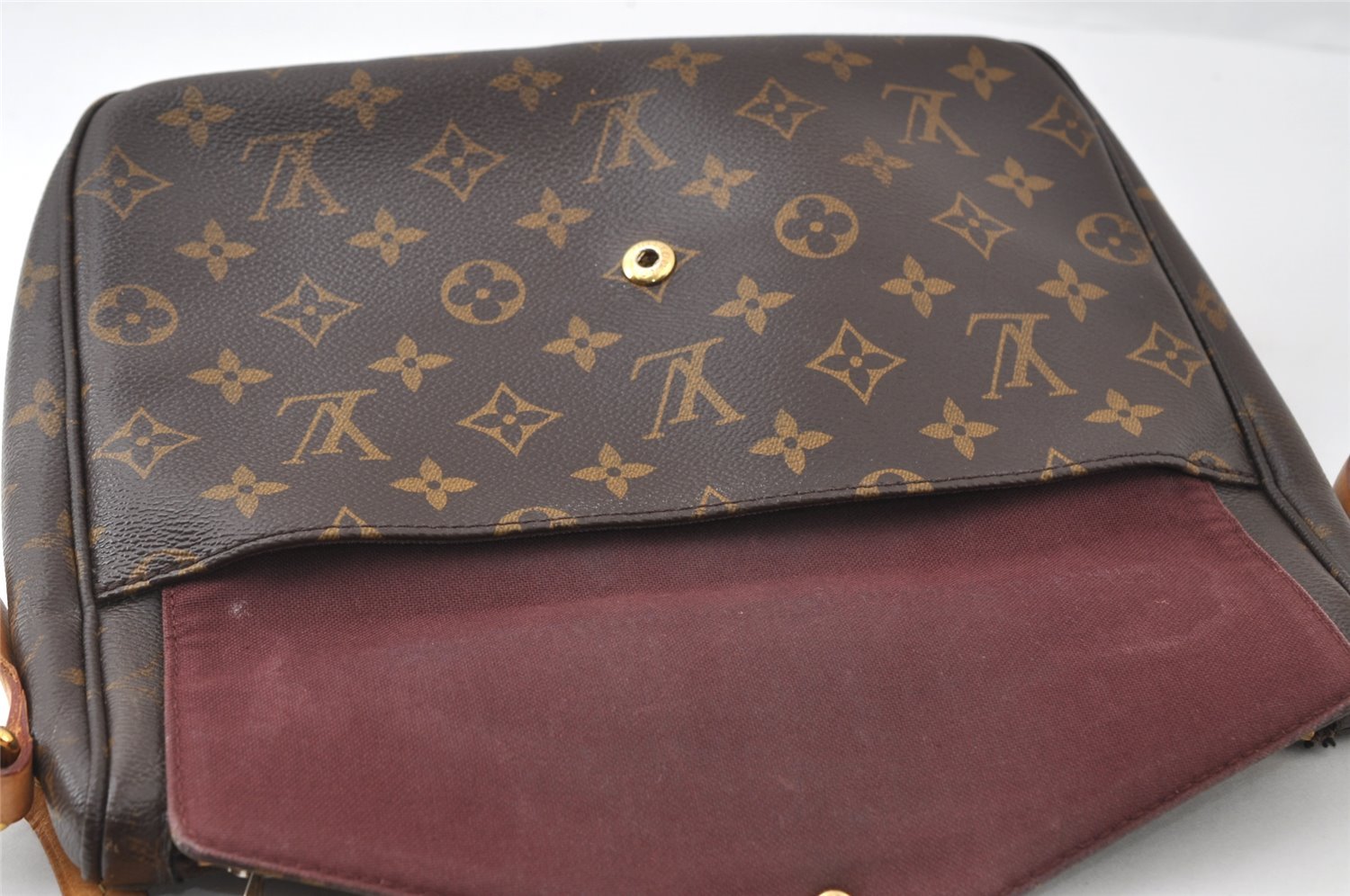 Authentic Louis Vuitton Monogram Mabillon Shoulder Cross Bag M41679 LV 5485I