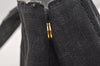 Authentic PRADA Vintage Canapa SS Denim 2Way Shoulder Hand Bag Purse Gray 5485J