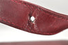 Authentic GUCCI Vintage Shoulder Cross Body Bag Purse Leather Bordeaux 5485K