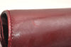 Authentic GUCCI Vintage Shoulder Cross Body Bag Purse Leather Bordeaux 5485K