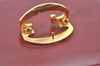 Authentic GUCCI Vintage Shoulder Cross Body Bag Purse Leather Bordeaux 5485K