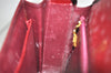 Authentic GUCCI Vintage Shoulder Cross Body Bag Purse Leather Bordeaux 5485K
