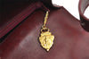 Authentic GUCCI Vintage Shoulder Cross Body Bag Purse Leather Bordeaux 5485K