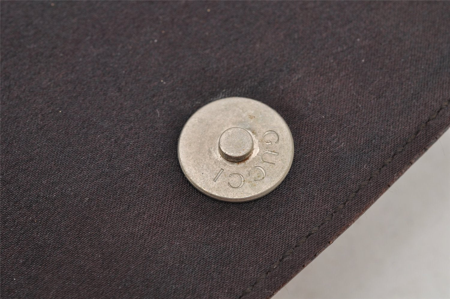 Authentic GUCCI Vintage Shoulder Bag Purse Leather 0013195 Brown 5488I