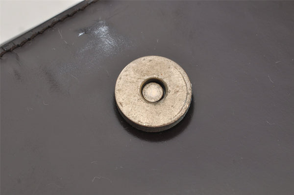 Authentic GUCCI Vintage Shoulder Bag Purse Leather 0013195 Brown 5488I