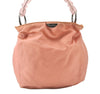 Authentic Christian Dior Maris Pearl Hand Bag Purse Nylon Pink Junk 5488K