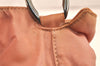 Authentic Christian Dior Maris Pearl Hand Bag Purse Nylon Pink Junk 5488K