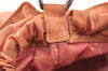 Authentic Christian Dior Maris Pearl Hand Bag Purse Nylon Pink Junk 5488K