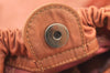 Authentic Christian Dior Maris Pearl Hand Bag Purse Nylon Pink Junk 5488K