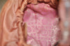 Authentic Christian Dior Maris Pearl Hand Bag Purse Nylon Pink Junk 5488K