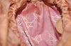 Authentic Christian Dior Maris Pearl Hand Bag Purse Nylon Pink Junk 5488K